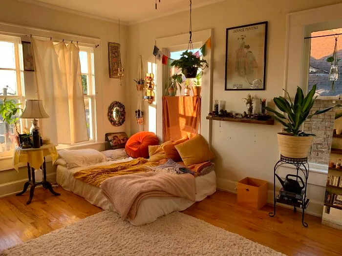 Other Than My Lack Of Bed Frame, I’m Pretty Proud Of My Bedroom