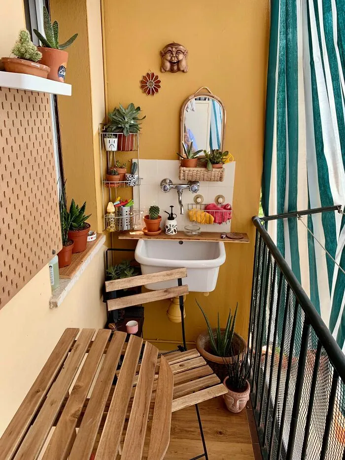 Just Finished To Decorate My Balcony And I’m In Love!
