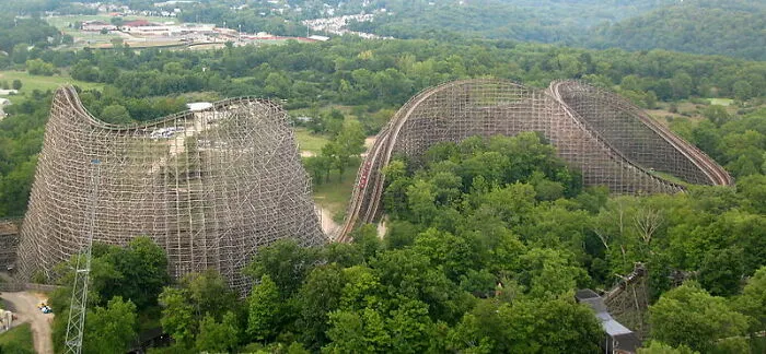 Son Of Beast Ride At Kings Island, United States