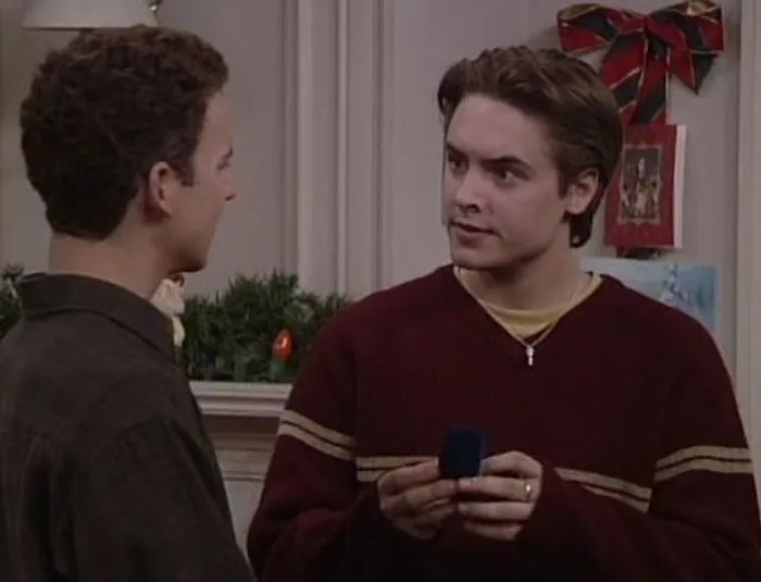 Shawn talking to Cory 