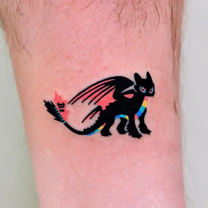 Toothless From "How To Train Your Dragon"