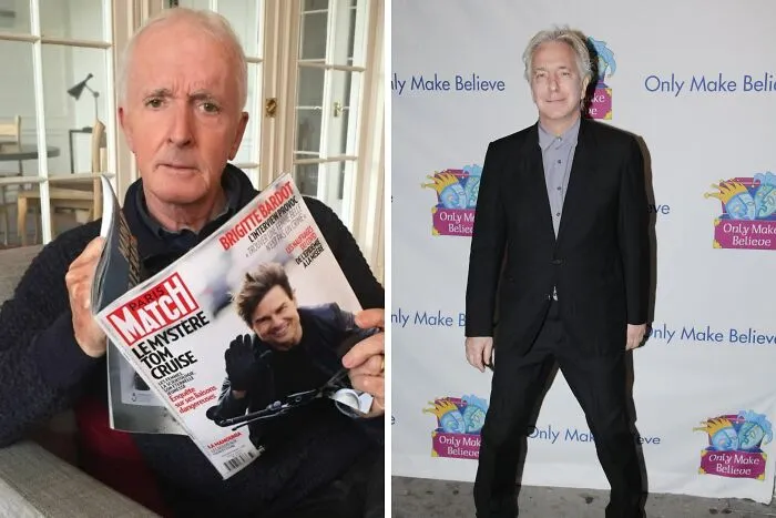 Anthony Daniels & Alan Rickman - February 21, 1946