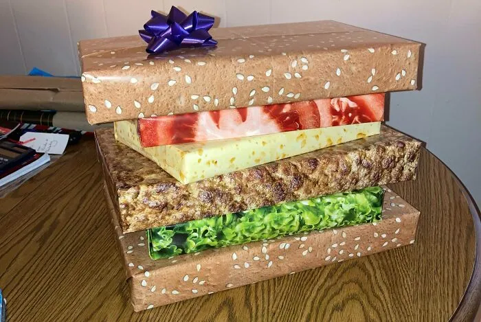 Told My Boyfriend I Was Getting Him A Burger For Christmas