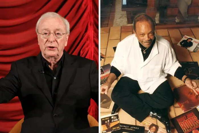 Michael Caine & Quincy Jones - March 14, 1933