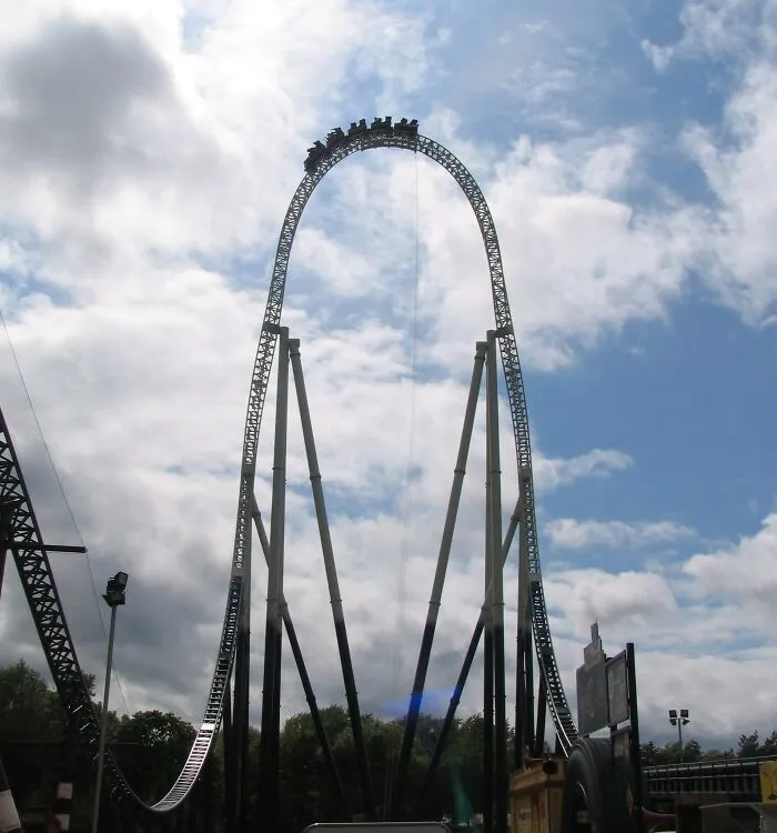 Stealth Rideat Thorpe Park Resort, United Kingdom