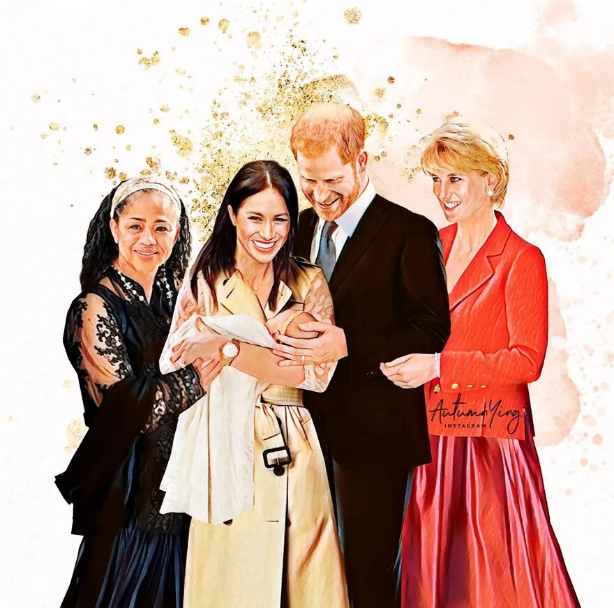 "What If She Was Alive?": Artist Imagines What Life Would Be Like For The Royal Family If Princess Diana Was Still With Us (24 Pics)