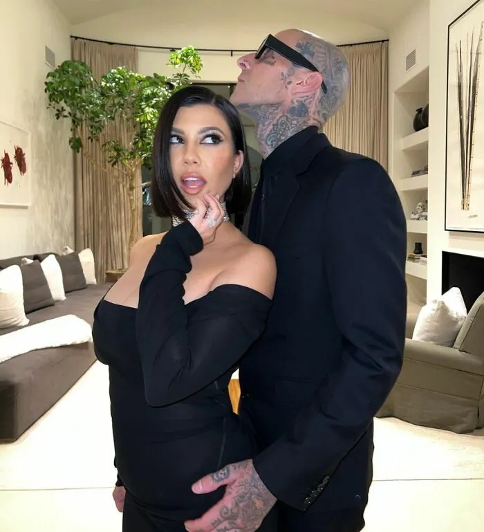 Kourtney Kardashian And Travis Barker