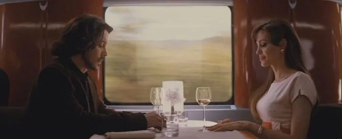 Angelina Jolie And Johnny Depp (The Tourist)