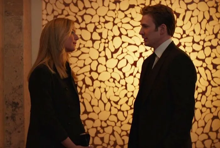 Chris Evans And Emily Vancamp (Captain America: Civil War)