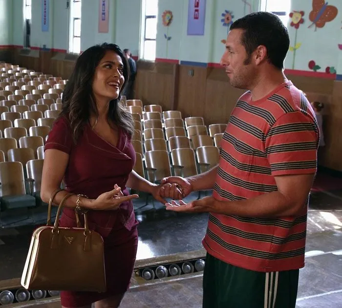 Adam Sandler And Salma Hayek (Grown-Ups)