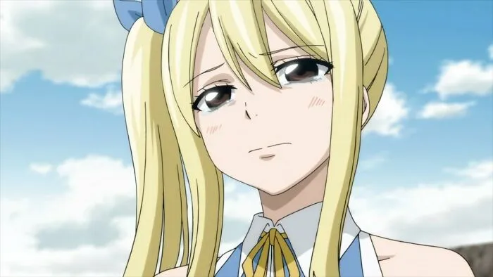 Lucy Fairy Tail crying