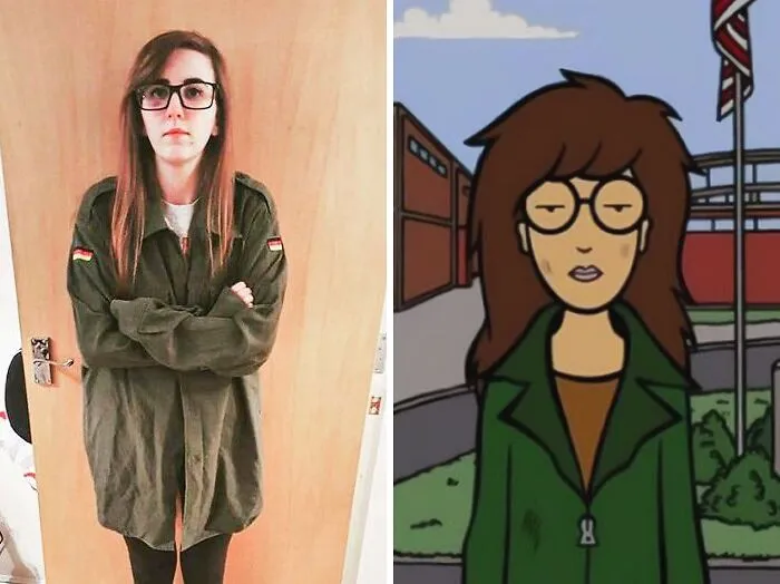 Daria and similar looking girl 