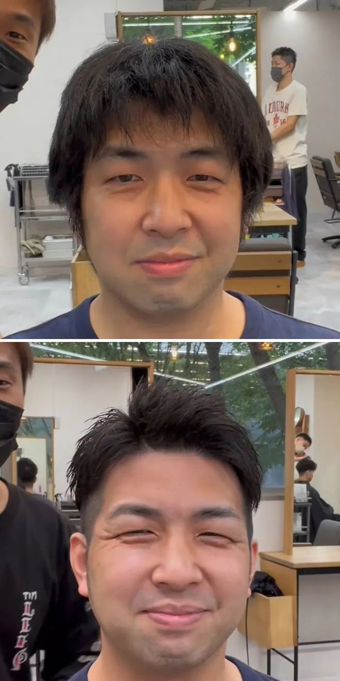 Este peluquero japonés muestra la importancia del peinado en los cambios de imagen (30 fotos nuevas)