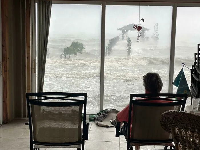 La vista desde la terraza de mi abuela...