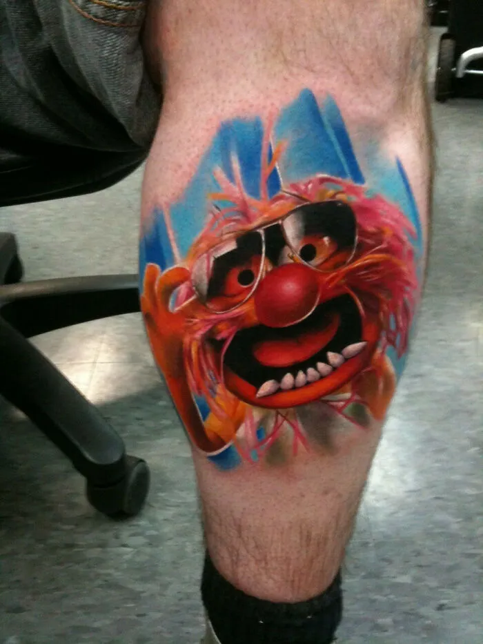 Animal! On My Calf By Kyle Cotternam While Doing A Guest Spot At Industry Tattoo Bellingham, WA