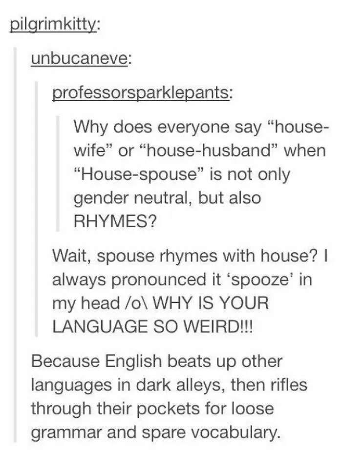 This Facebook Page Makes It Clear How Silly Linguistics Is, Here Are 40 Of Their Funniest Posts