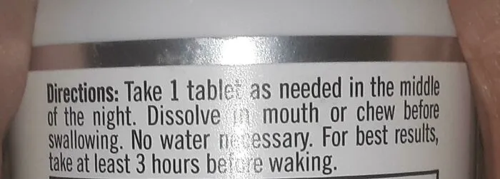 When Am I Supposed To Take These ??