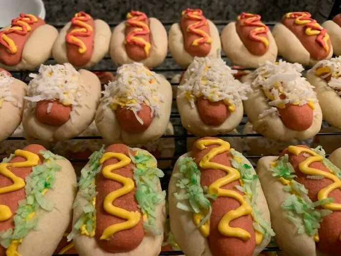 We Have A Running Joke With My Friends That I Only Cook Hotdogs. I Hope They Enjoy Their Christmas Cookies
