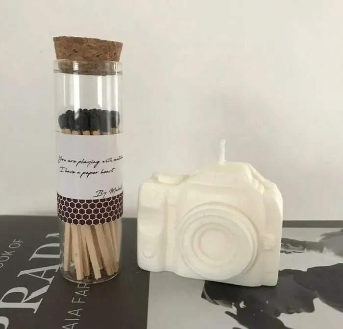 Camera Shaped Candle 