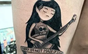 50 Cartoon Tattoos For A Sweet Hit Of Nostalgia