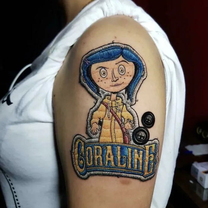 Caroline Patch Tattoo