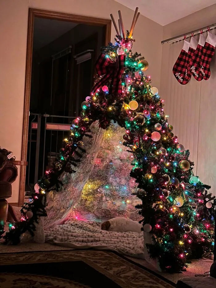 Our Teepee Tree