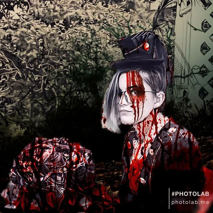 Turned A Photo Of My Daughter At A Wedding Into A Victorian Horror