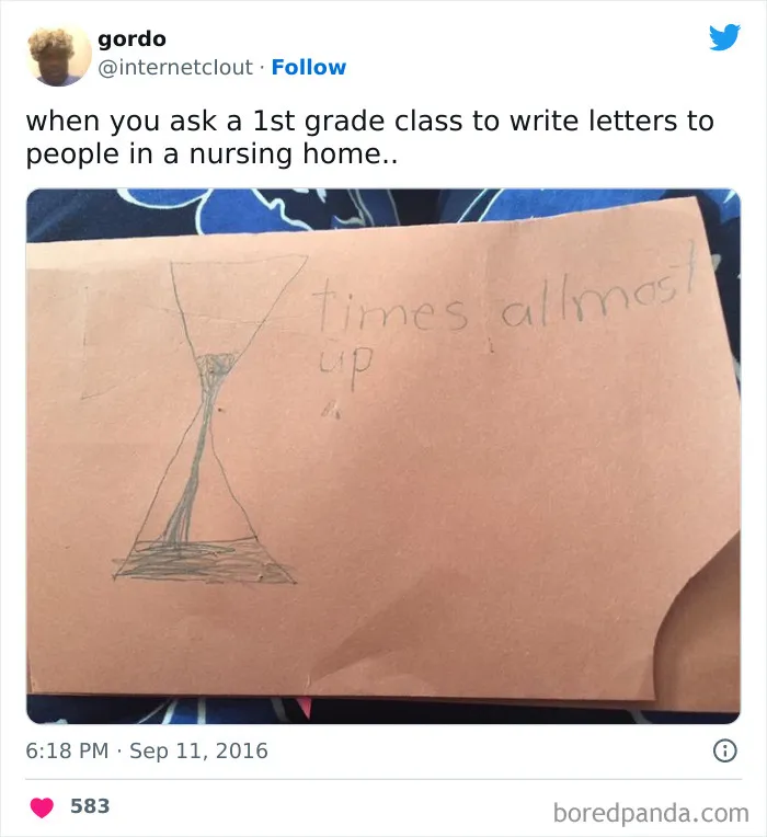 F In The Chat For That Kid Who Had To Go To The Principal's Office