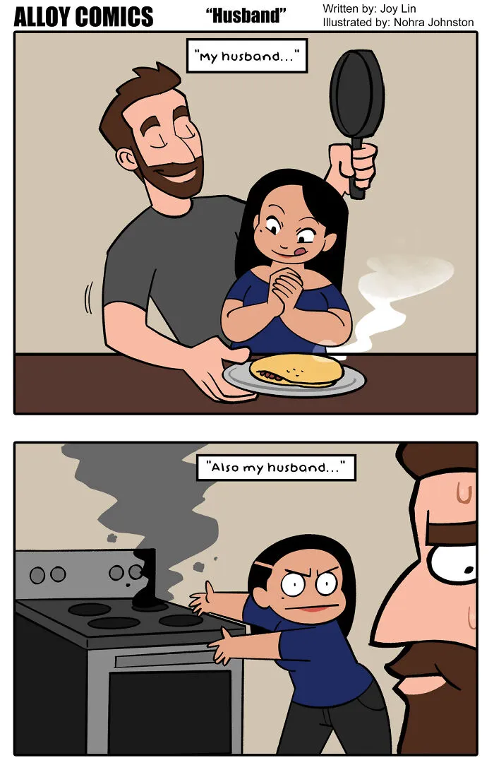 I Capture My Marriage And Pregnancy In 35 Honest Comics (New Pics)