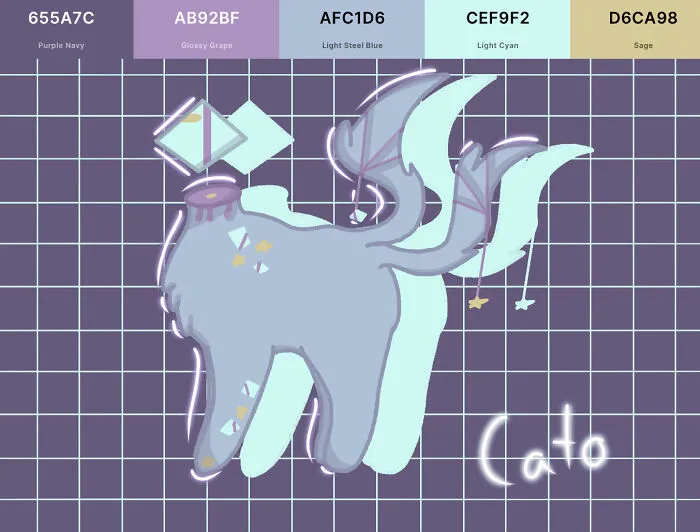 I Created 7 Cats From Randomized Pallets Digitally