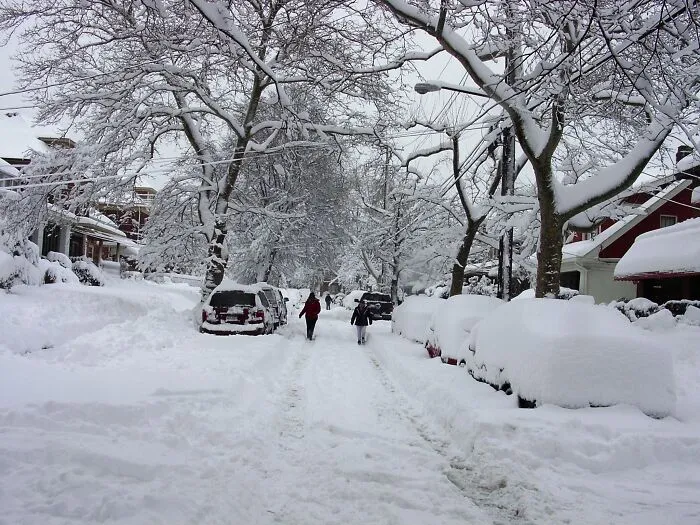 Snow!  Three Feet Of Snow, Second Worst Snowfall In Pittsburgh History,  Feb. 6, 2010