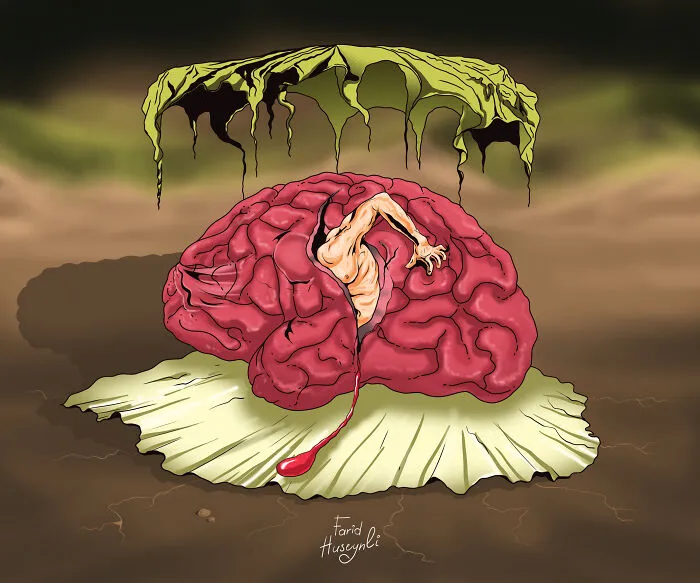 I Have Illustrated Human Brains (8 Pics)