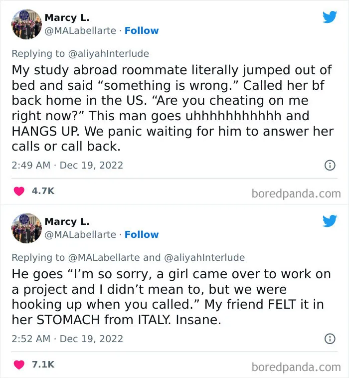 People Are Sharing The Exact Moment They Discovered They Were Being Cheated On (30 Tweets)