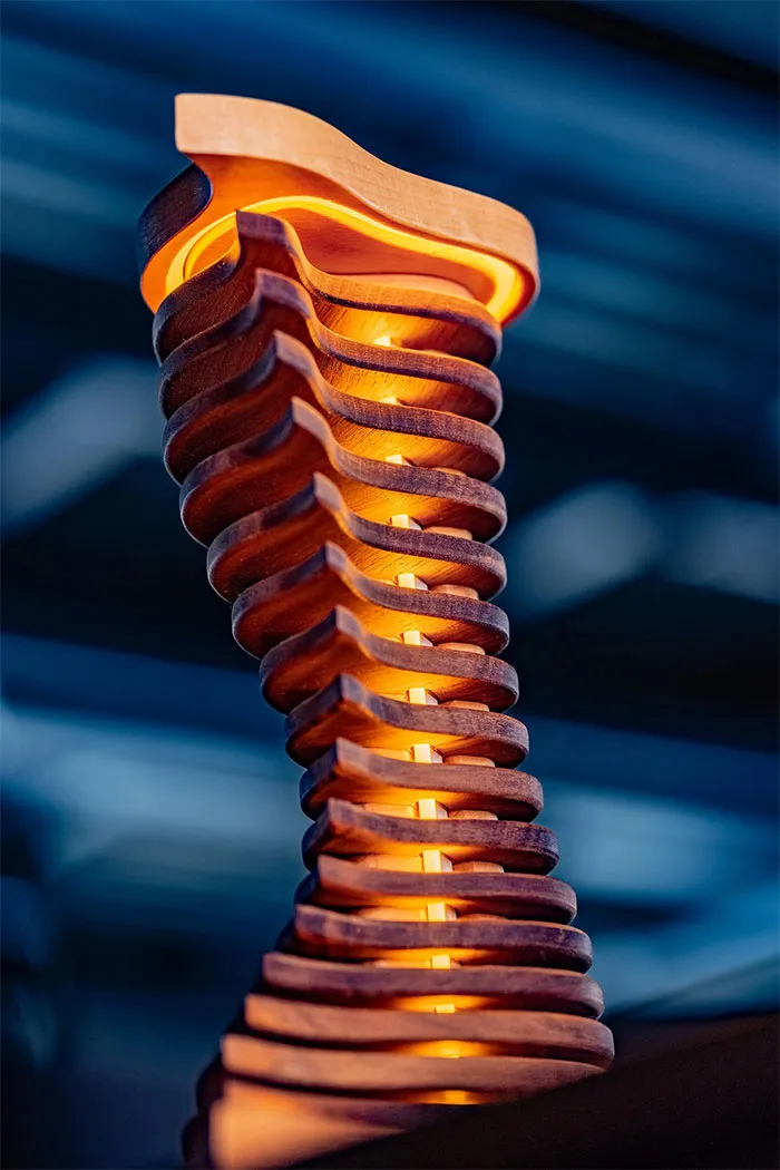 Wooden Lamp