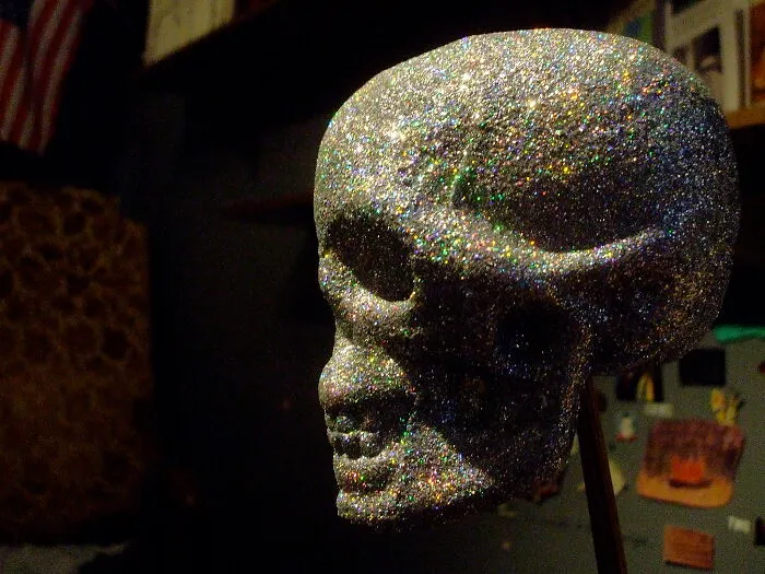 Because Of A Glittery Skull