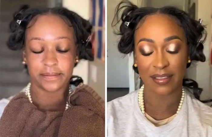 Esta maquilladora muestra cómo transforma a sus clientas y aquí tienes 30 fotos para comparar