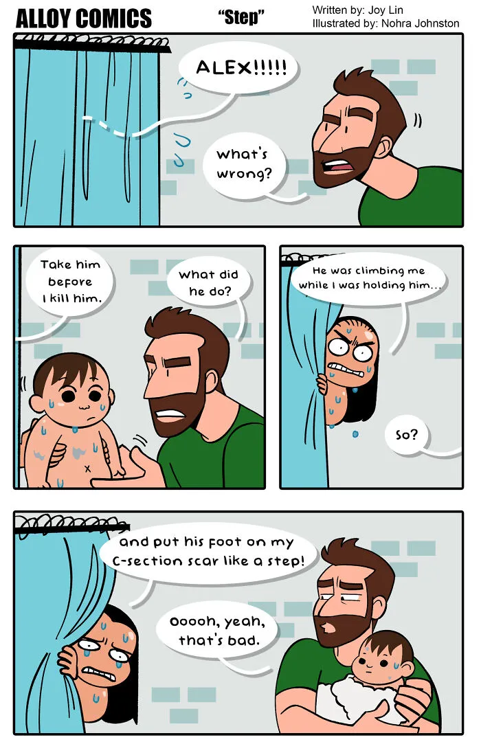 I Capture My Marriage And Pregnancy In 35 Honest Comics (New Pics)