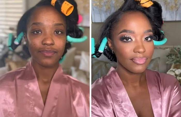 Esta maquilladora muestra cómo transforma a sus clientas y aquí tienes 30 fotos para comparar