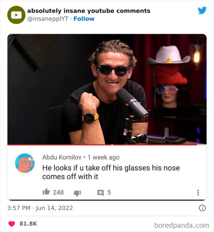 40 Times YouTube Comments Were So Good, They Got Posted On This Twitter Account (New Pics)