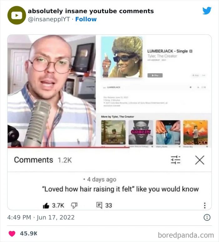 40 Times YouTube Comments Were So Good, They Got Posted On This Twitter Account (New Pics)