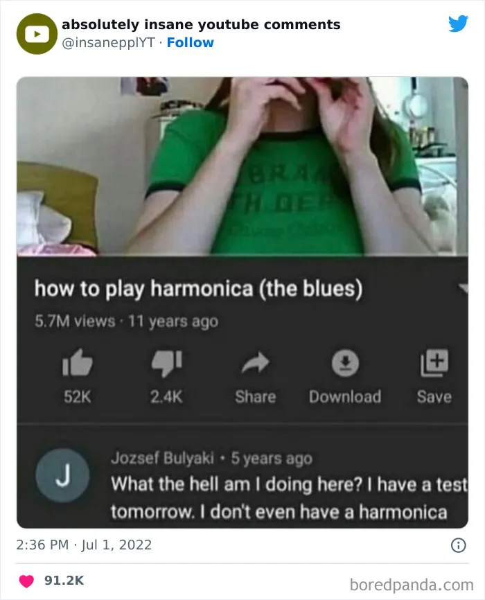 40 Times YouTube Comments Were So Good, They Got Posted On This Twitter Account (New Pics)
