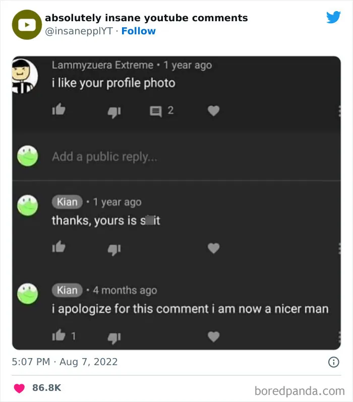 40 Times YouTube Comments Were So Good, They Got Posted On This Twitter Account (New Pics)