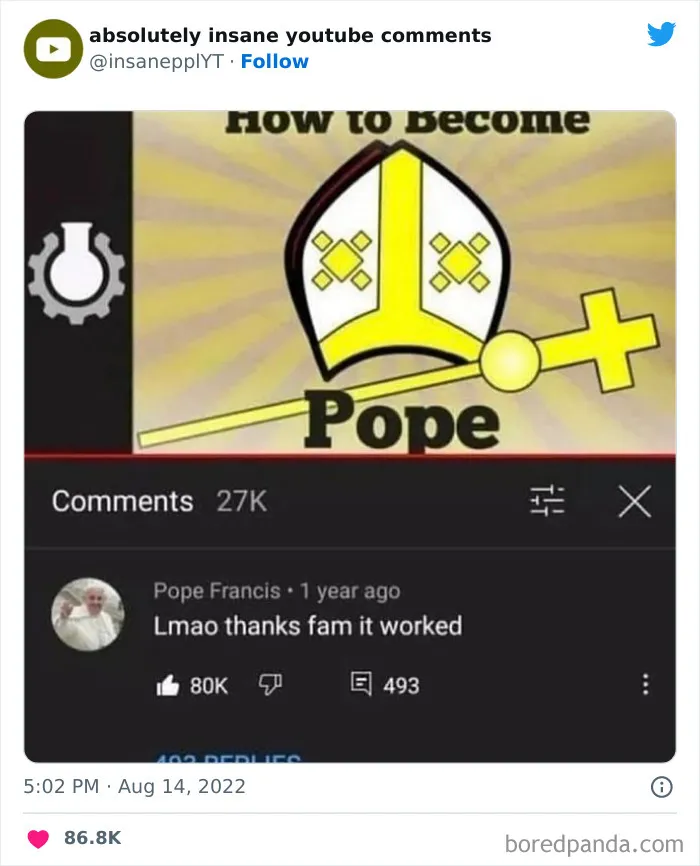 40 Times YouTube Comments Were So Good, They Got Posted On This Twitter Account (New Pics)