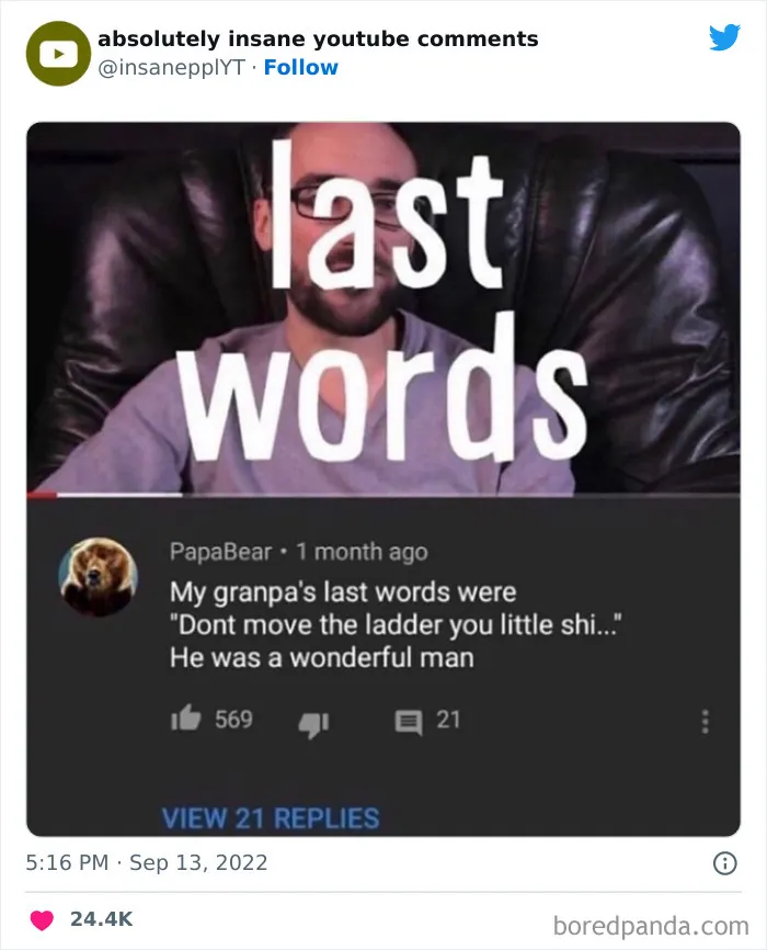 40 Times YouTube Comments Were So Good, They Got Posted On This Twitter Account (New Pics)