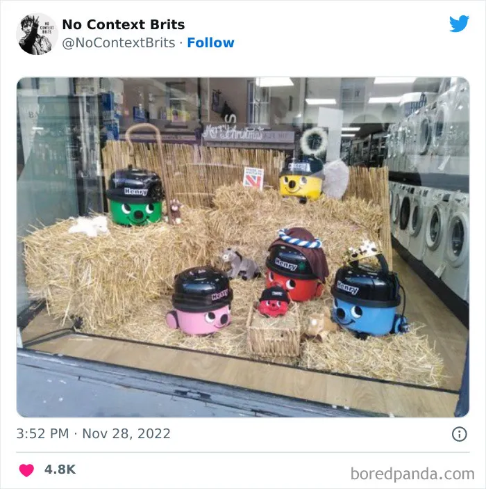 20 Nuevas imágenes británicas fuera de contexto pero realmente divertidas