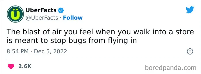 172 Cool Facts From Uber Facts Twitter Account
