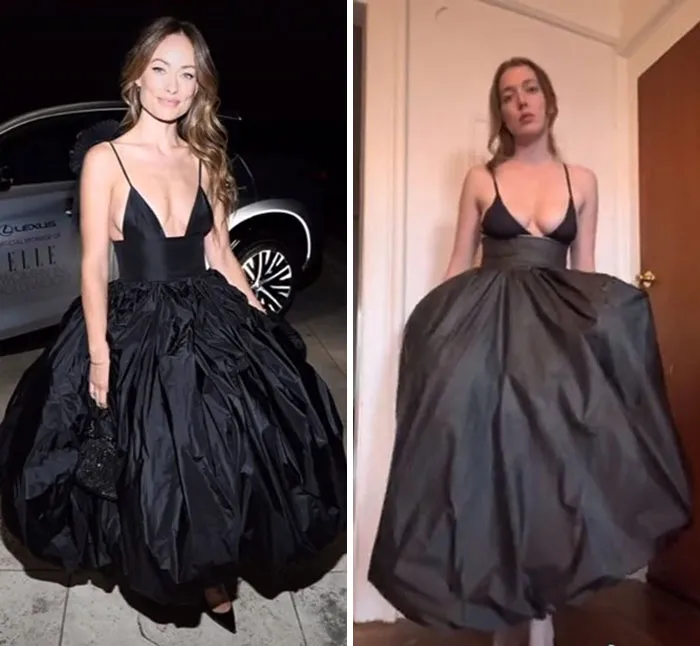 Esta mujer usa artículos cotidianos para recrear los atuendos de las celebridades y los resultados son súper divertidos
