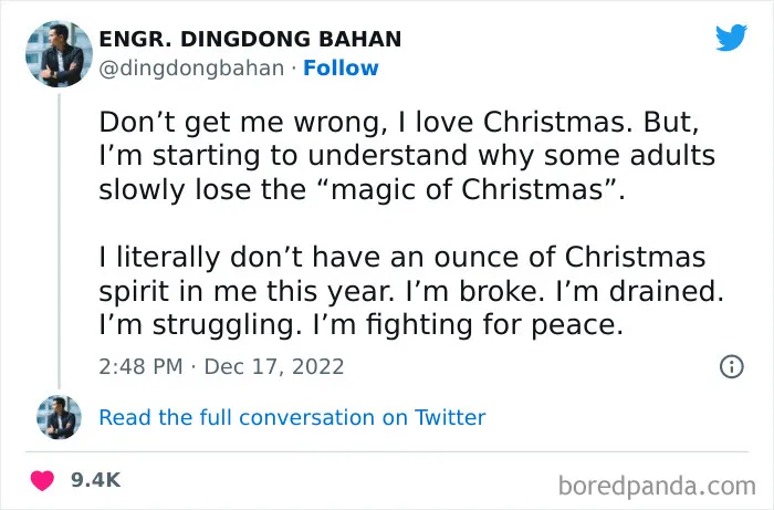 40 Of The Funniest Christmas Tweets This Year