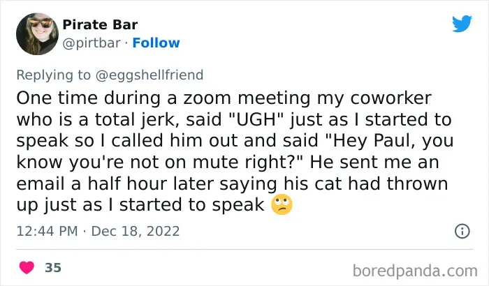 25 Hilarious Zoom Fails Shared By People Who Have Had Enough Of Video Calls