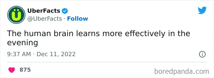 172 Cool Facts From Uber Facts Twitter Account